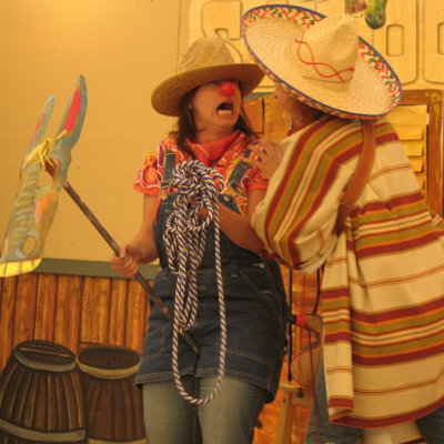 Clown Ako, Festival Western de St-Tite, Qc. 2009 