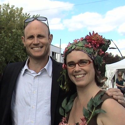 Gaya Latulippe et Albert Mondor, Inauguration Woonerf St-Pierre, Mtl. Qc. 2013