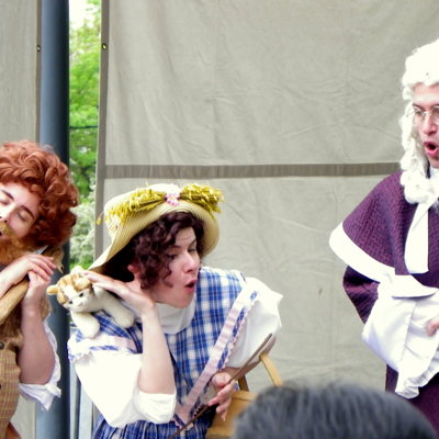 Comédienne-guide, Moulin Fleming, Lasalle, Qc. 2011 ©Richard Legault