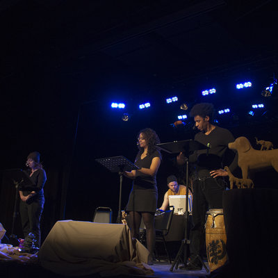 Loubi, une histoire d'eau et de sable, lecture publique, Coteau-du-lac, Qc., 2013