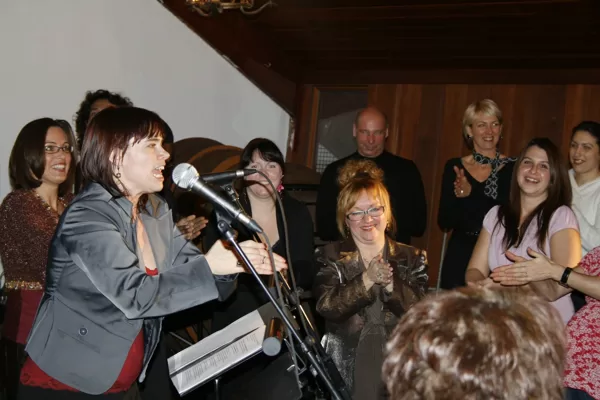 Lancement "Tricot Sacré..." Ste-Geneviève, Qc. 2007